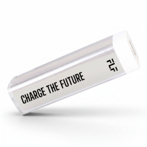 Charge The Future 2200 mAh Powerbank - White
