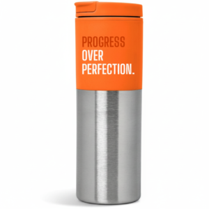 The Progress Stainless Steel & Plastic Double-Wall Tumbler -450ml