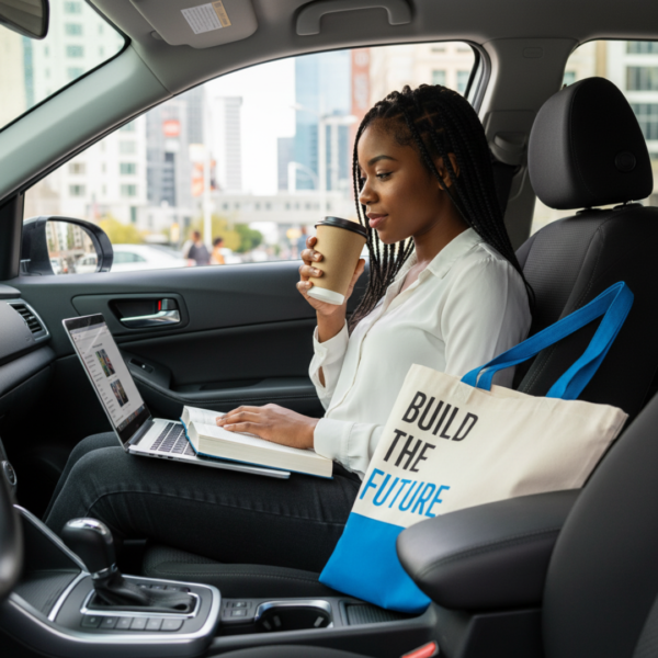 Build the future Cotton Tote bag